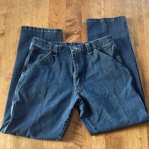 Wrangler Relaxed Fit Blue Jeans
